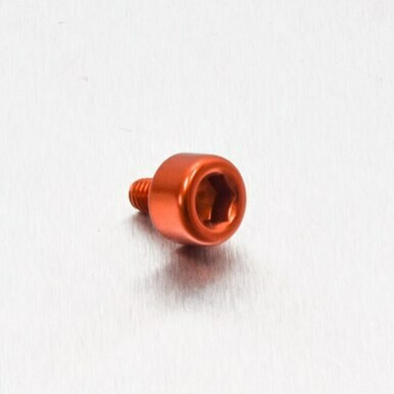 Vis en Aluminium Pro-Bolt Tête Cylindrique m4 X 6.5mm Orange - Afbeelding 1 van 1
